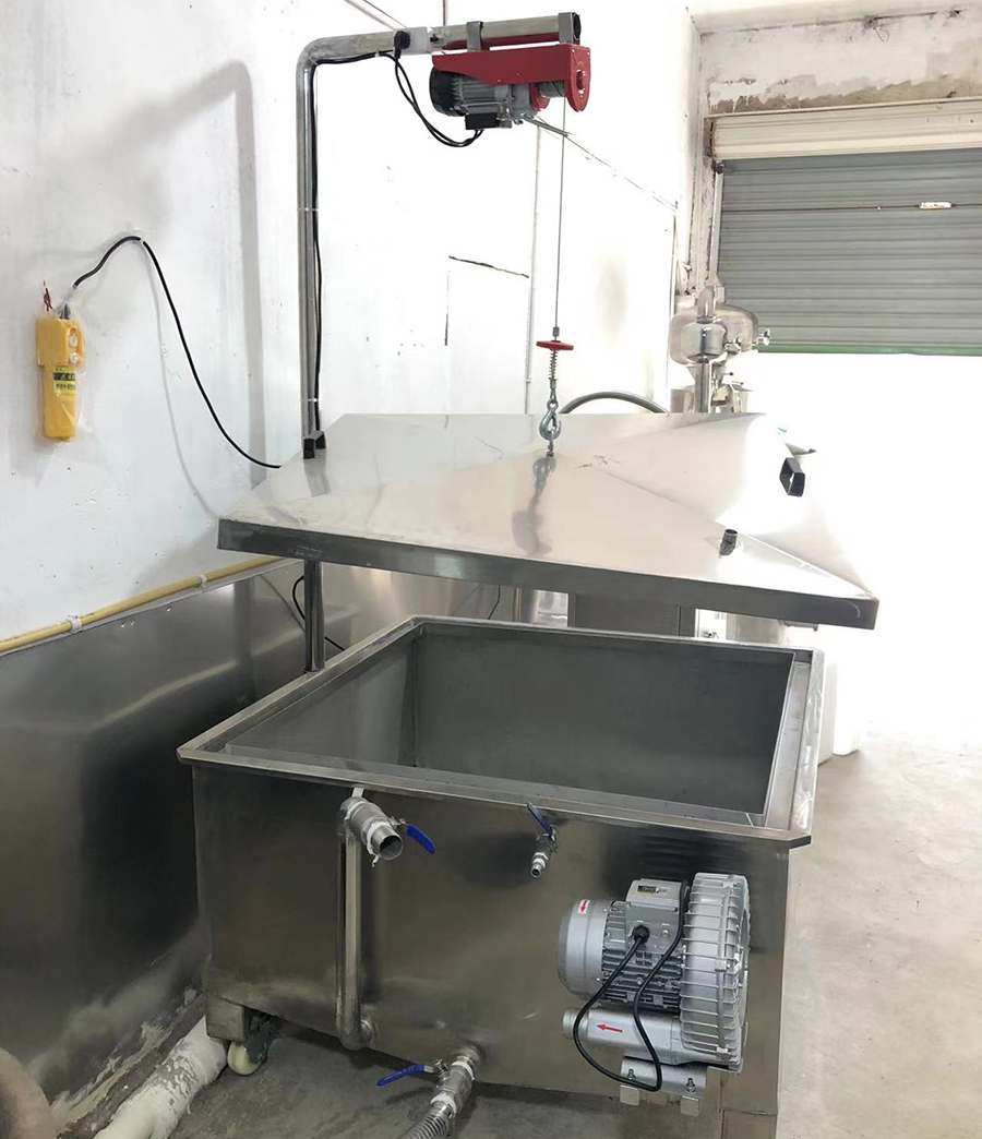 全自動蒸糧攤糧一體機(jī)